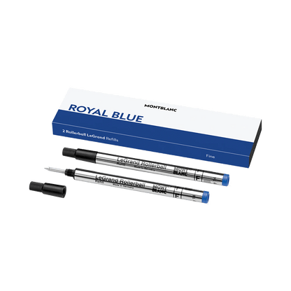 Montblanc Rollerball LeGrand Refill Royal Blue 2 pieces