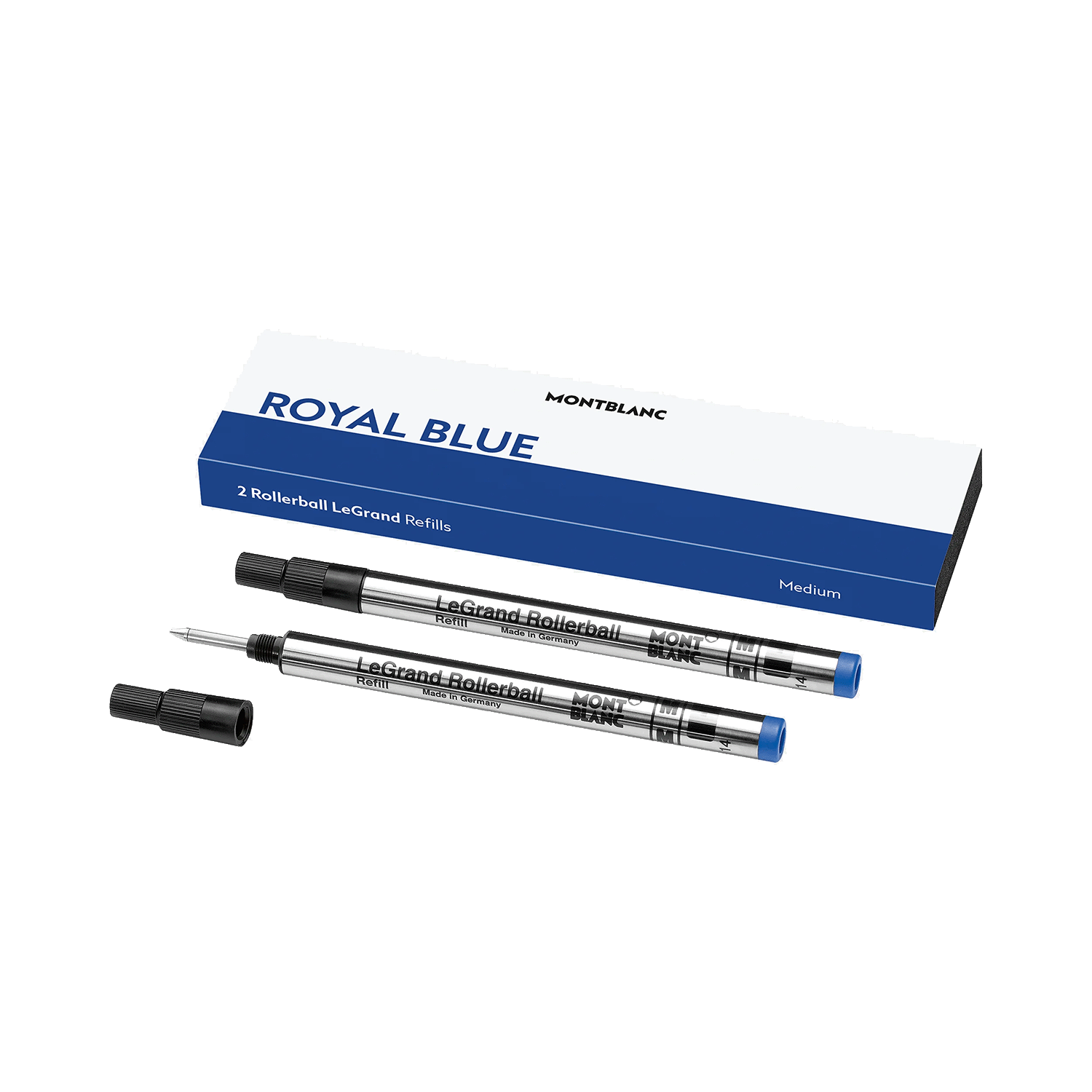 Montblanc Rollerball LeGrand Refill Royal Blue 2 pieces