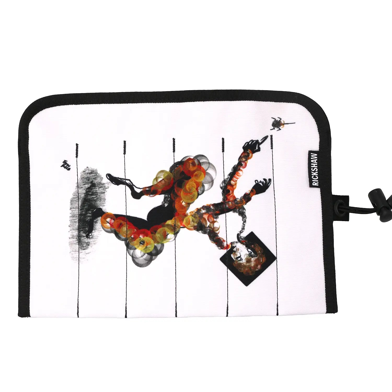Rickshaw 6 pen hand roll Man With Spider by Tarun Durga