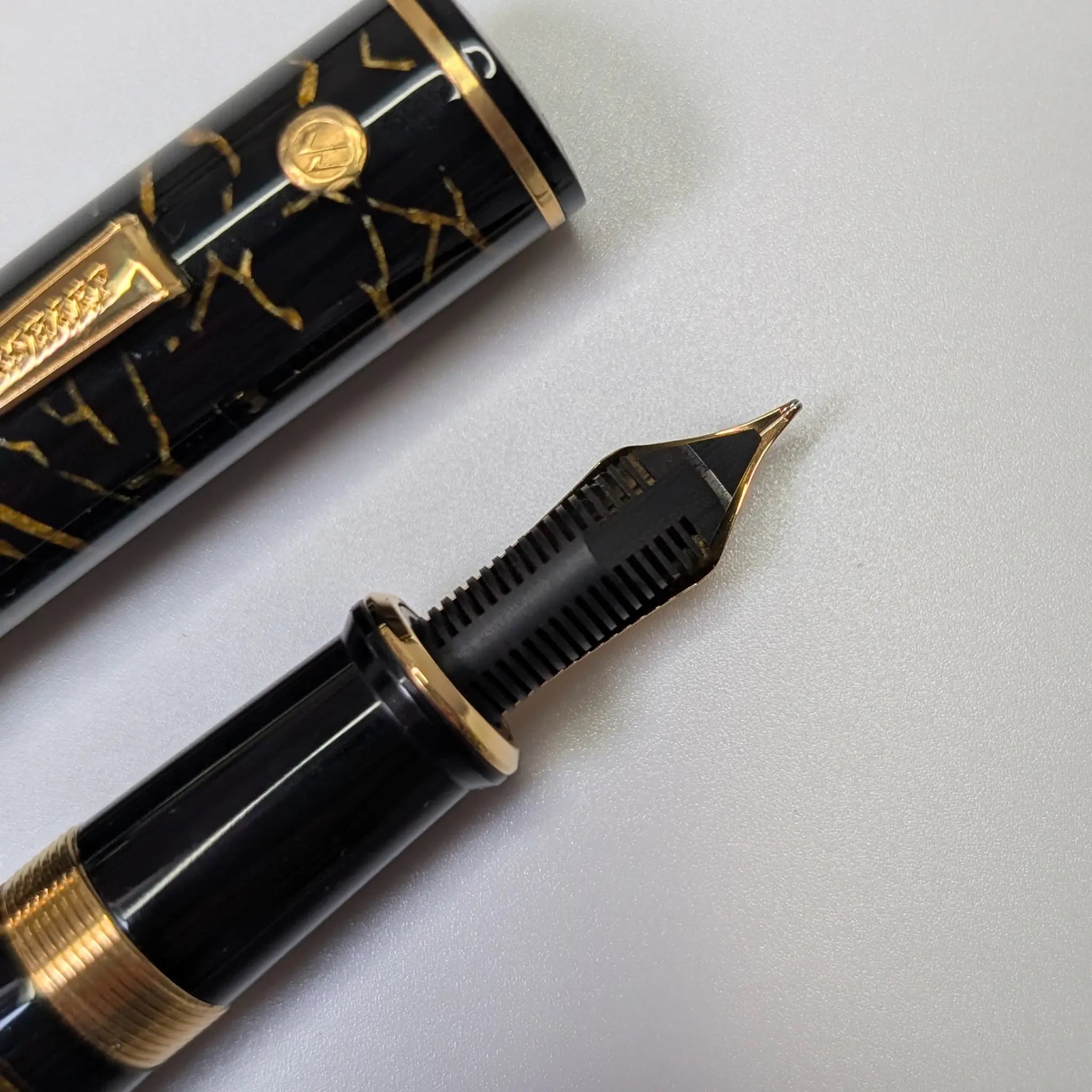 Wahl Eversharp Decoband Magnificent Seven oro black celluloid PL