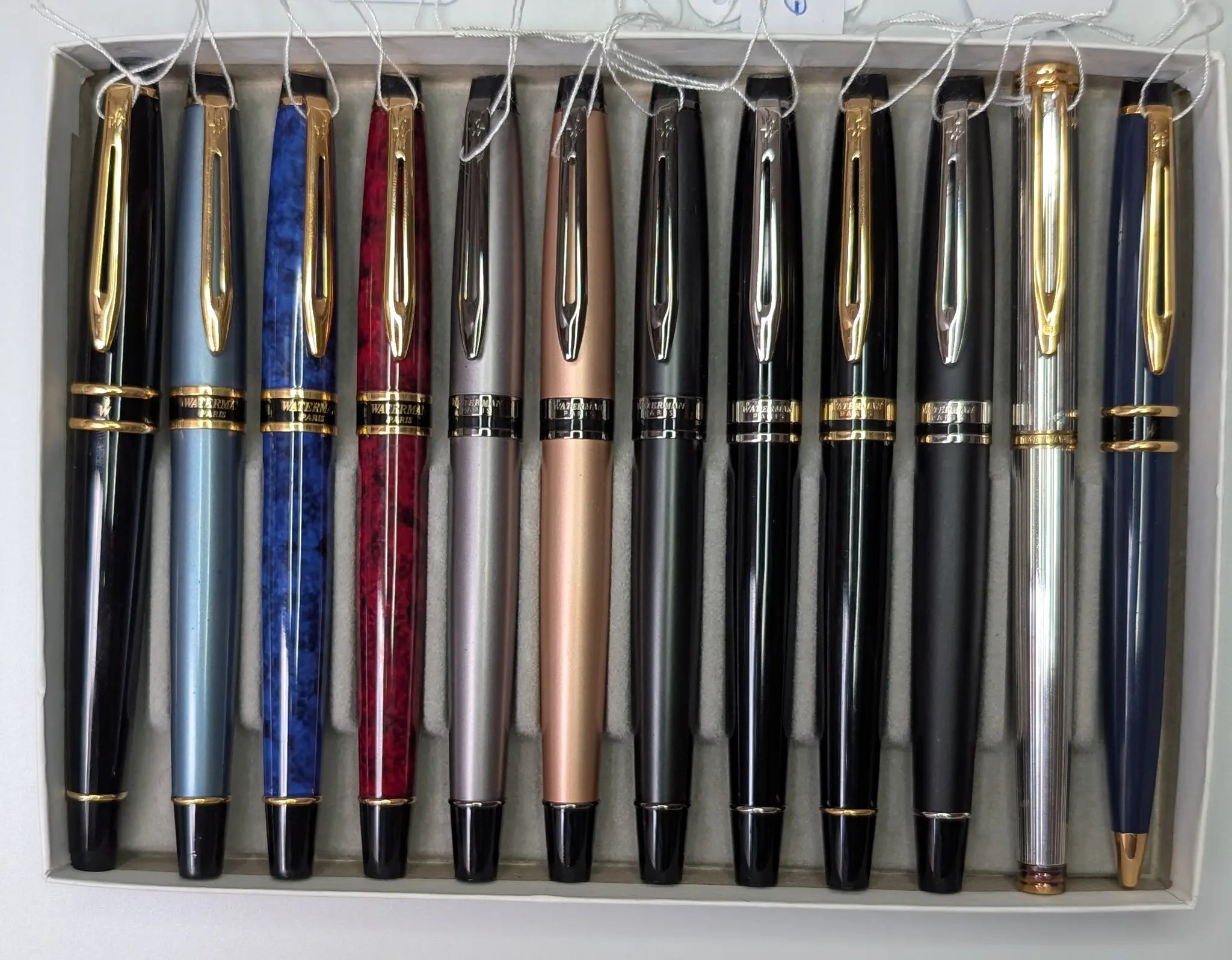 Various Waterman fountain pens
