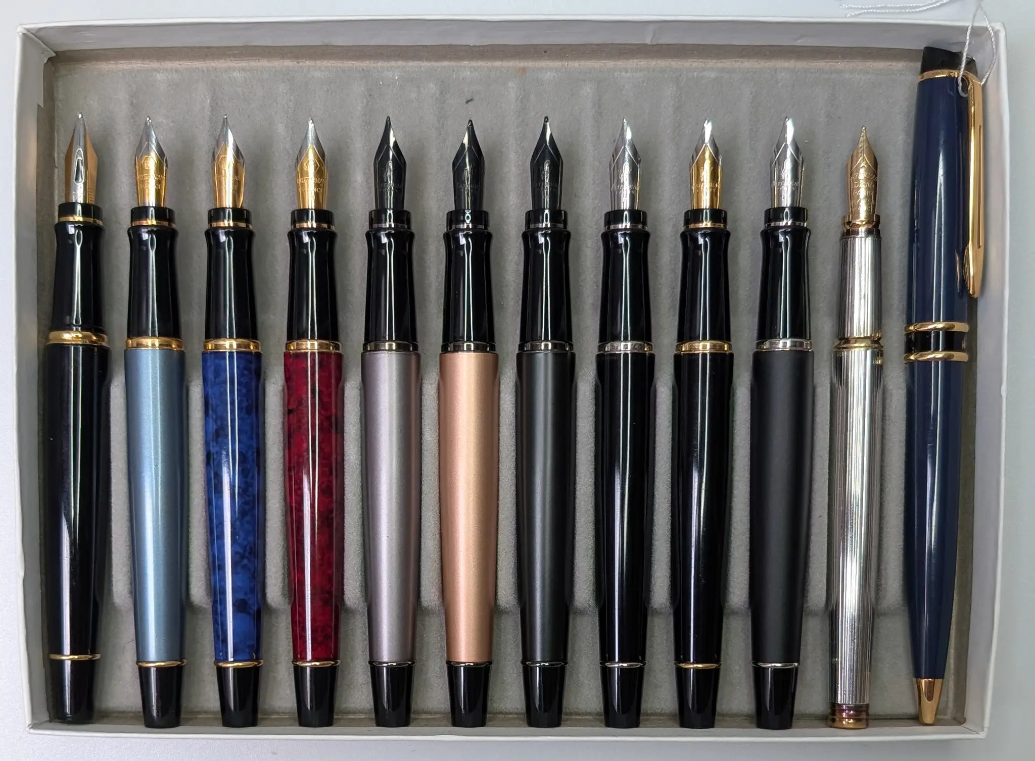 Various Waterman fountain pens