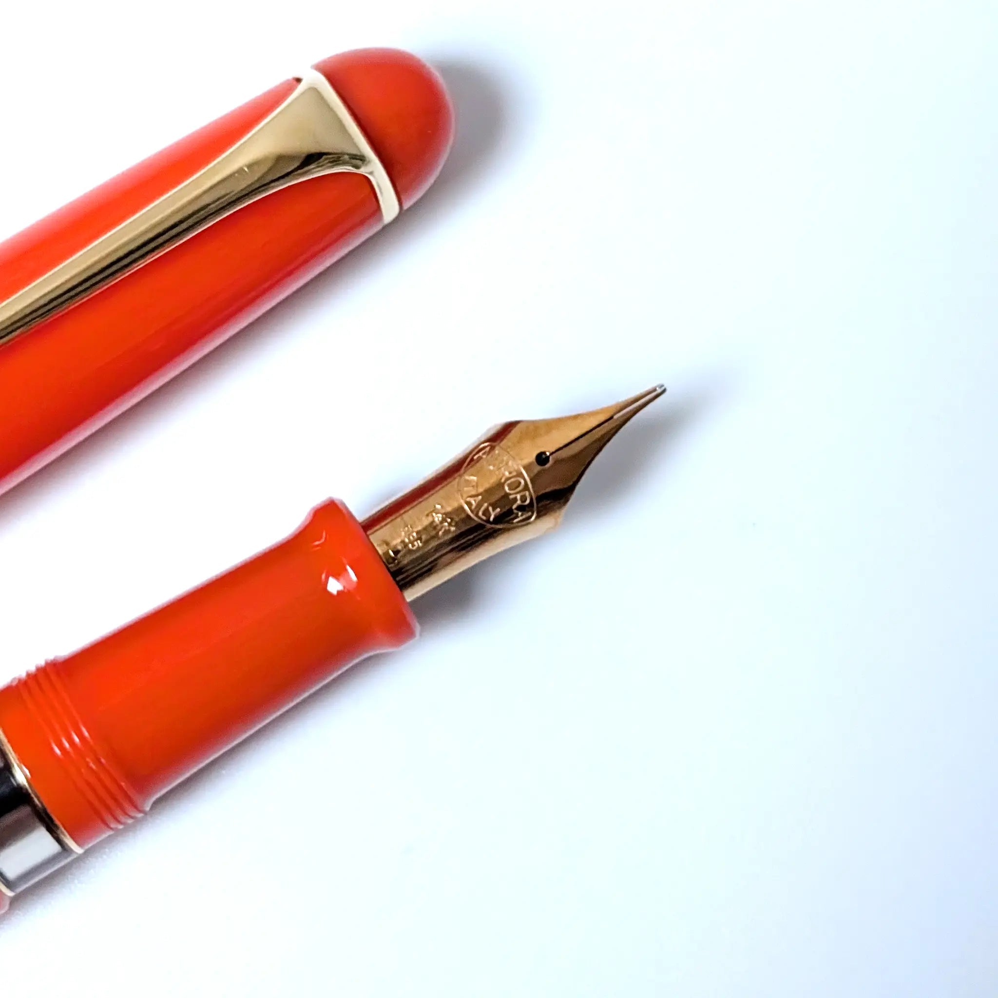 Aurora 88 Anniversario Orange with flex nib - Fontoplumo