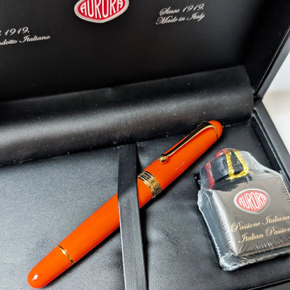 Aurora 88 Anniversario Orange with flex nib - Fontoplumo
