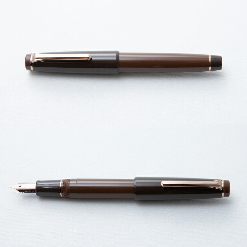 Sailor x Nagasawa Pro Gear Bitter Chocolate fountain pen
