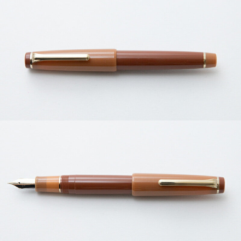 Sailor x Nagasawa Pro Gear Milk Chocolate fountain pen