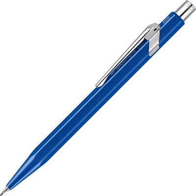 Caran d'Ache 844 Classic mechanical pencil Blue Metal X - Fontoplumo