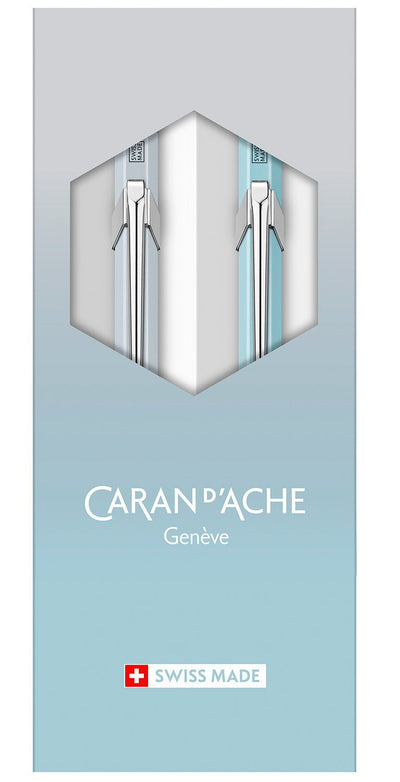 Caran d'Ache 849 + 844 SET Blue Lagoon special edition - Fontoplumo