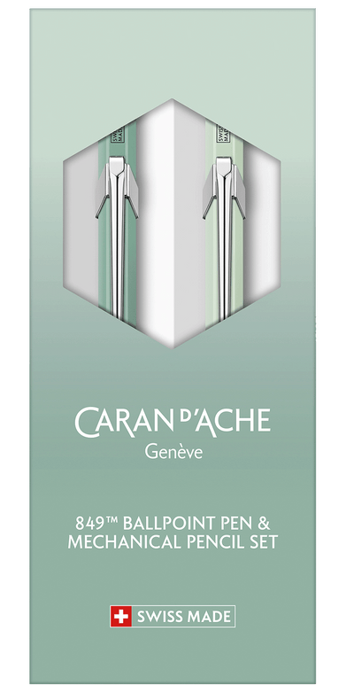 Caran d'Ache 849 + 844 SET Misty Forest special edition - Fontoplumo