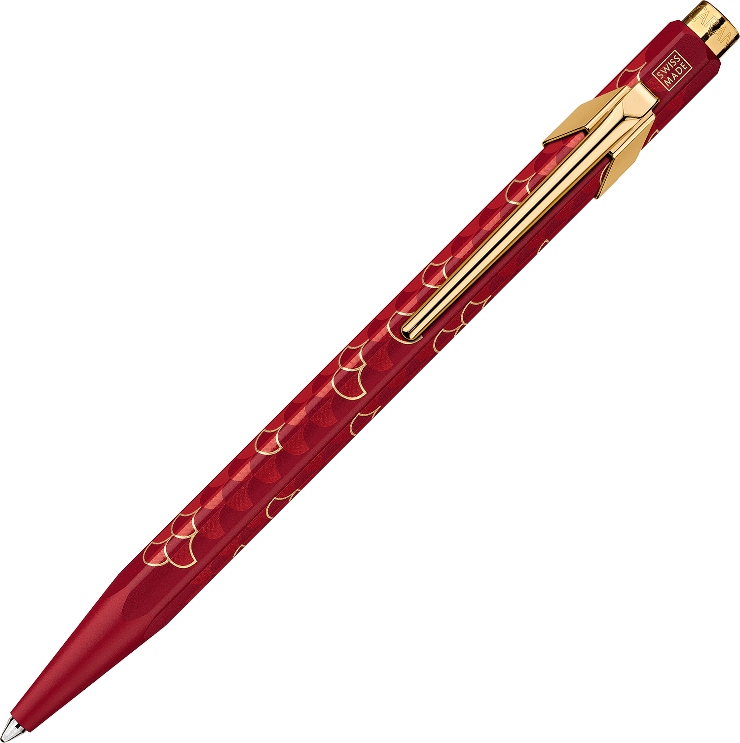 Caran d'Ache 849 Dragon burgundy special edition - Fontoplumo