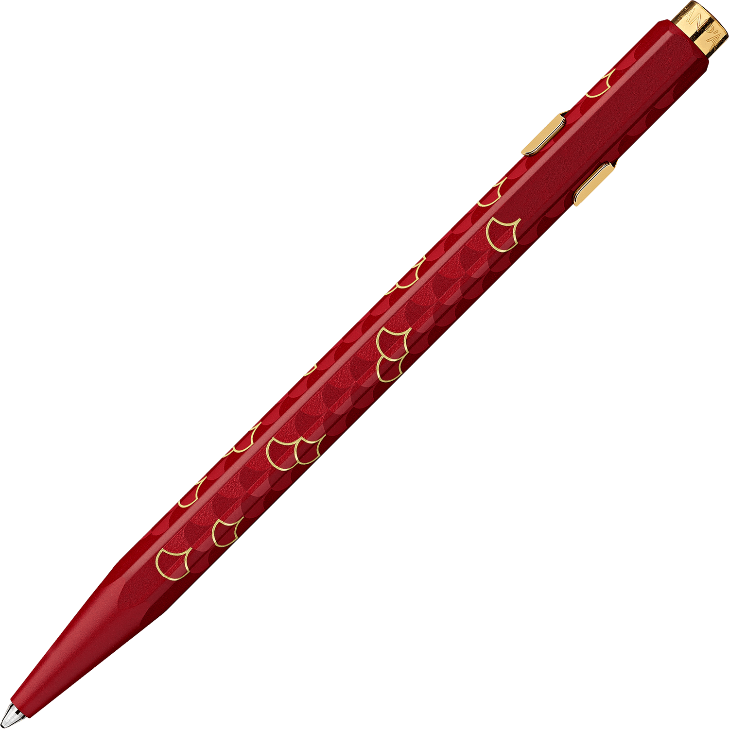 Caran d'Ache 849 Dragon burgundy special edition - Fontoplumo