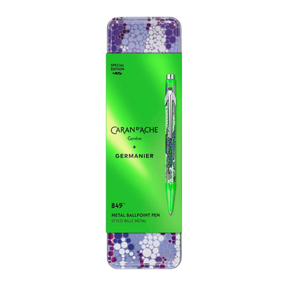 Caran d'Ache 849 Germanier green ballpoint pen special edition - Fontoplumo