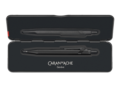 Caran d'Ache 849 XL Black Code ballpoint pen - Fontoplumo