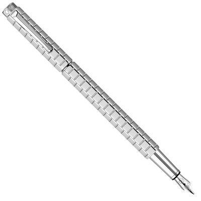 Caran d'Ache Ecridor Avenue silver fountain pen - Fontoplumo