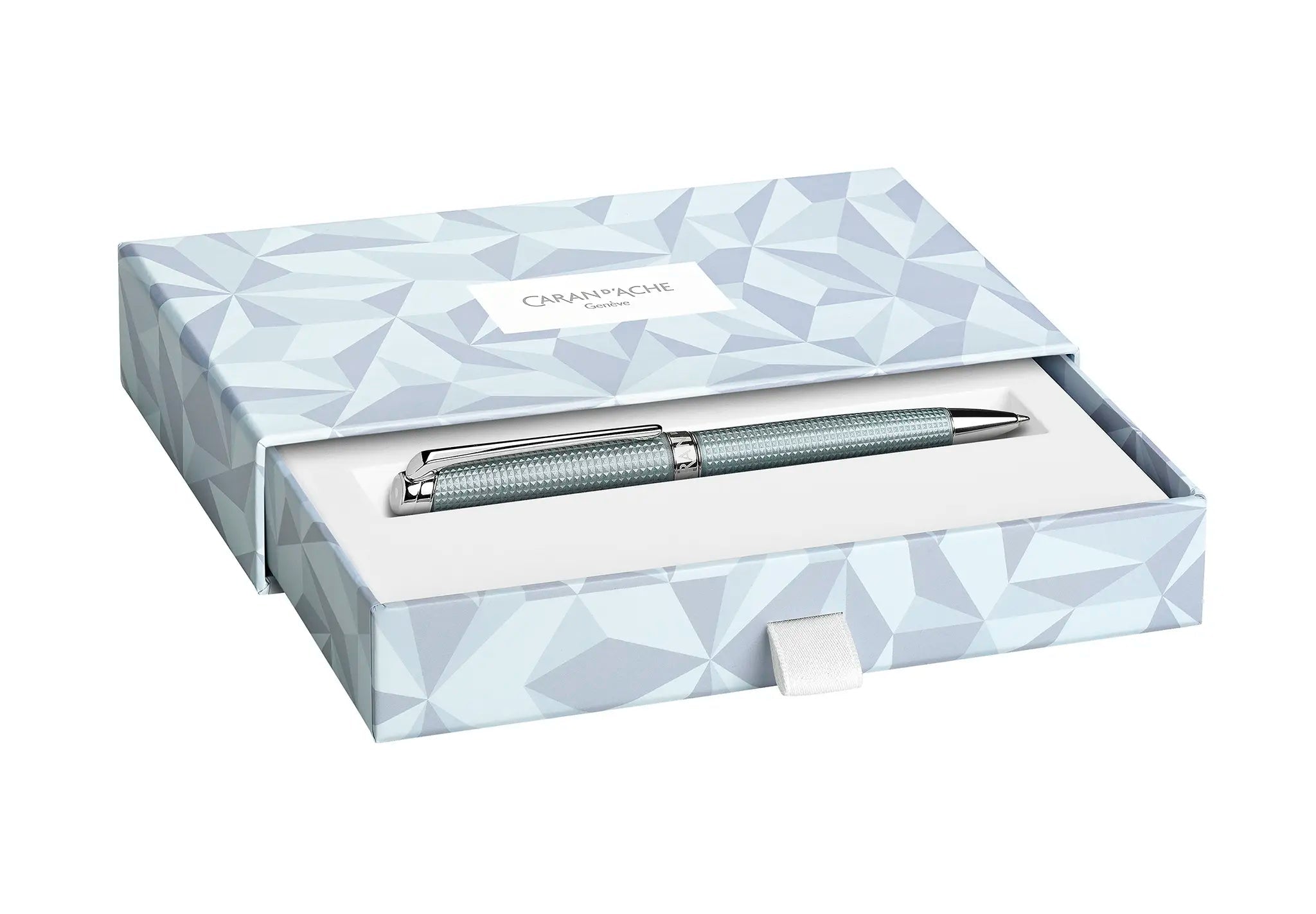 Caran d'Ache Leman Alpine Frost ballpoint pen - Fontoplumo