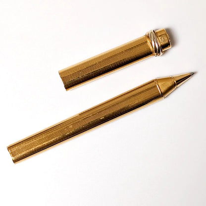 Cartier Vendome ballpoint pen gold plated - Fontoplumo