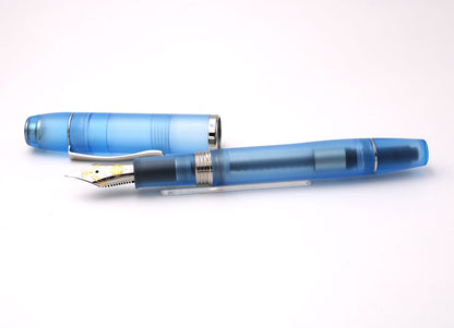 Cypress Urban Elf E - PE blue fountain pen - Fontoplumo