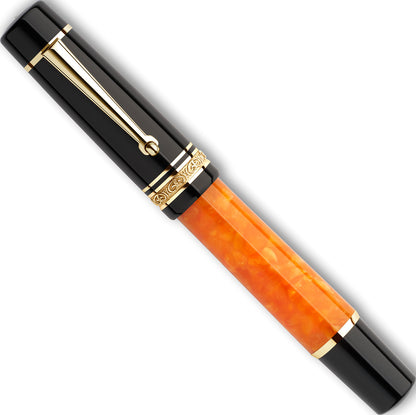 Delta Dolce Vita mid size gold fountain pen