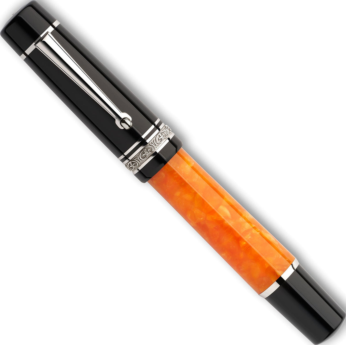 Delta DV Original mid size palladium fountain pen - Fontoplumo
