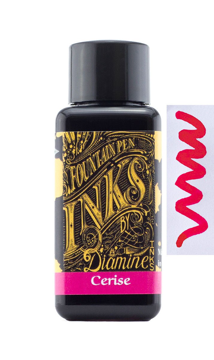 Diamine Cerise ink 30ml - Fontoplumo