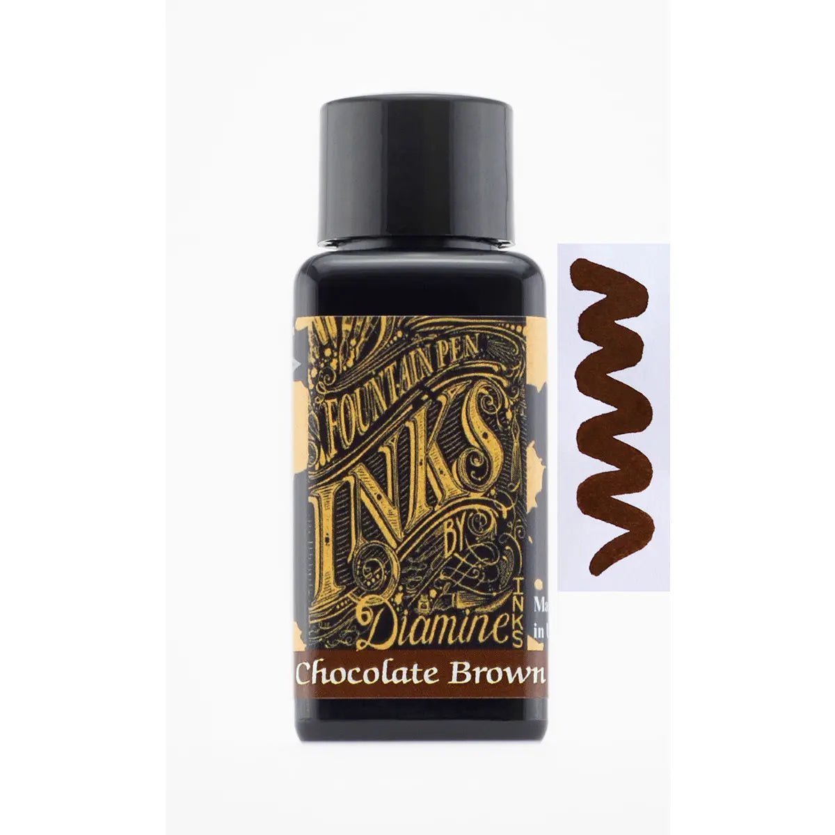 Diamine Chocolate Brown ink 30ml - Fontoplumo