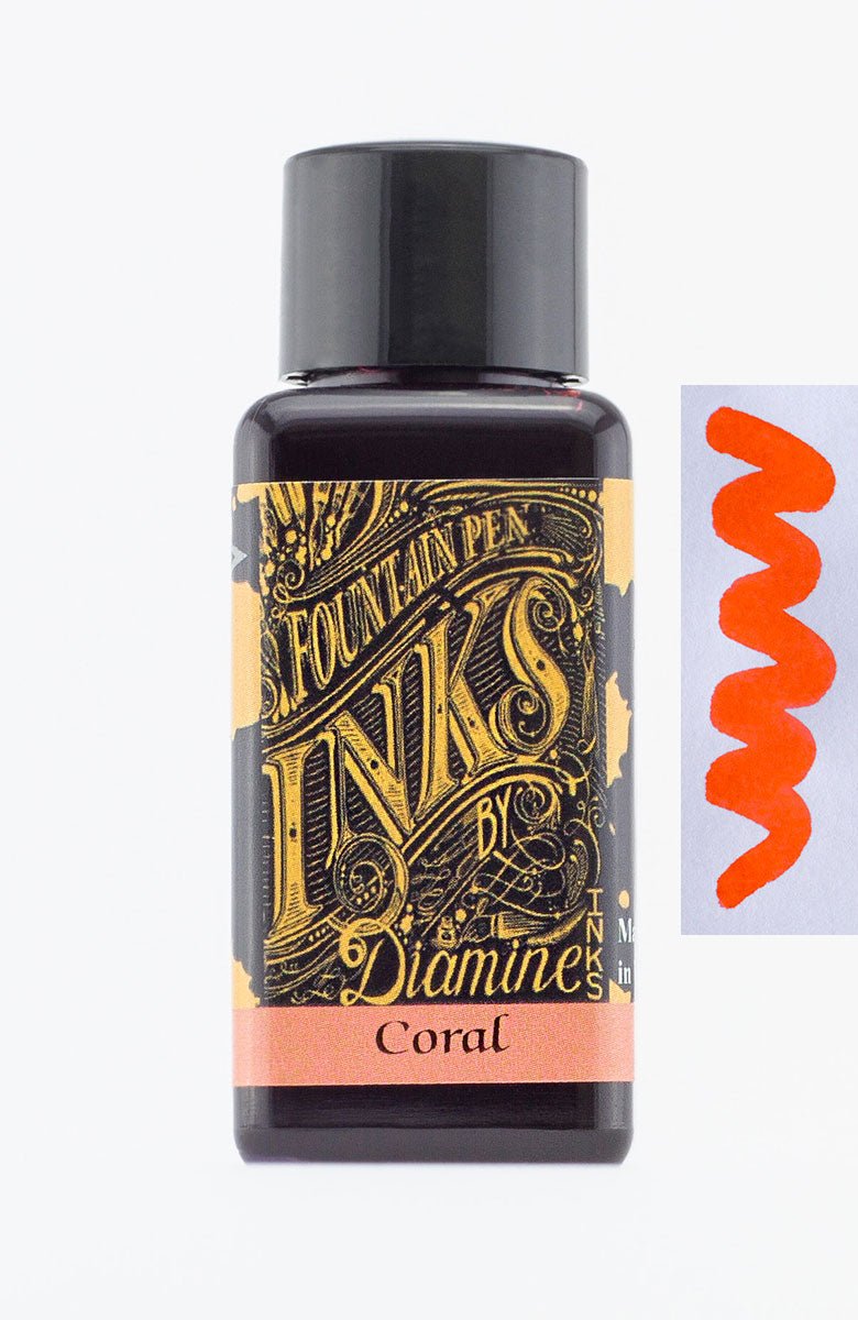 Diamine Coral ink 30ml - Fontoplumo
