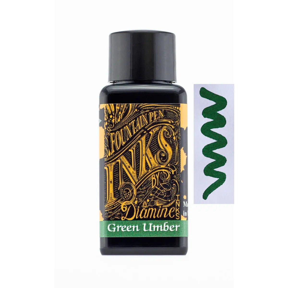Diamine Green Umber ink 30ml - Fontoplumo