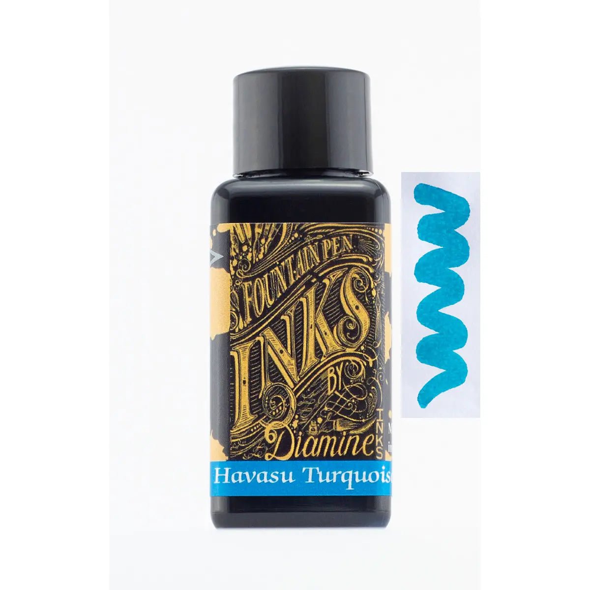 Diamine Havasu Turquoise ink 30ml - Fontoplumo