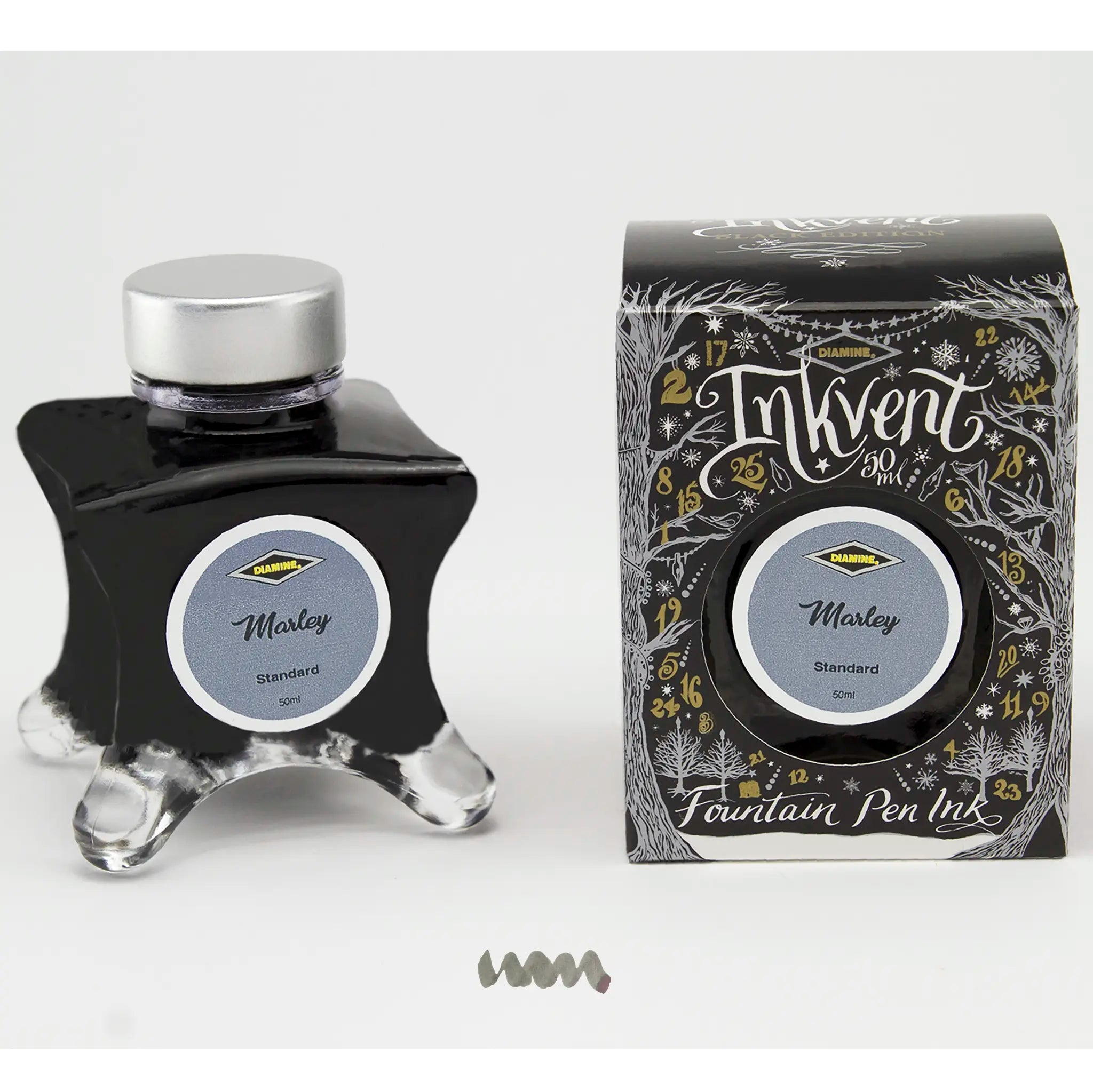 Diamine Inkvent Black Edition 2024 50ml - Fontoplumo