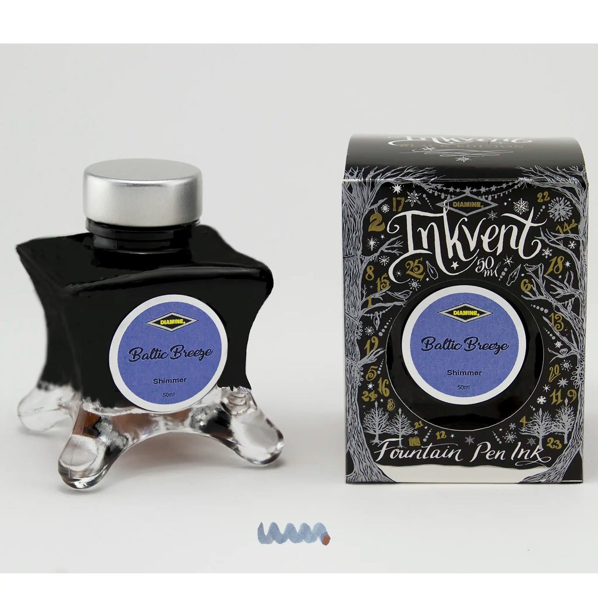 Diamine Inkvent Black Edition 2024 50ml - Fontoplumo