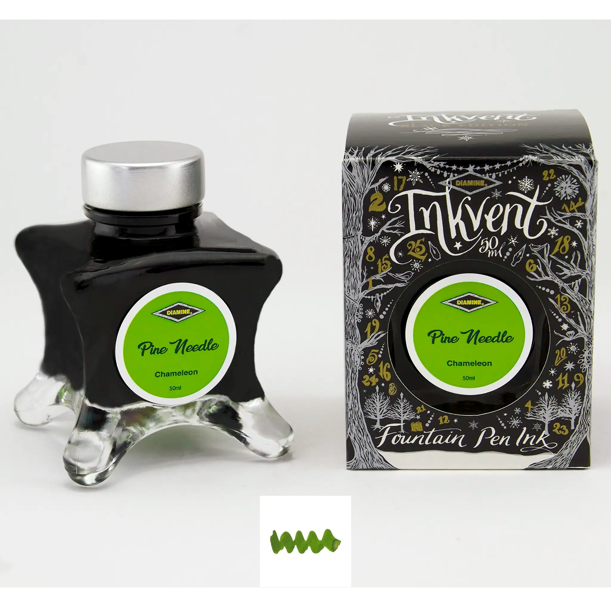 Diamine Inkvent Black Edition 2024 50ml - Fontoplumo