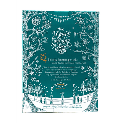 Diamine Inkvent calendar 2025 Teal Edition - Fontoplumo
