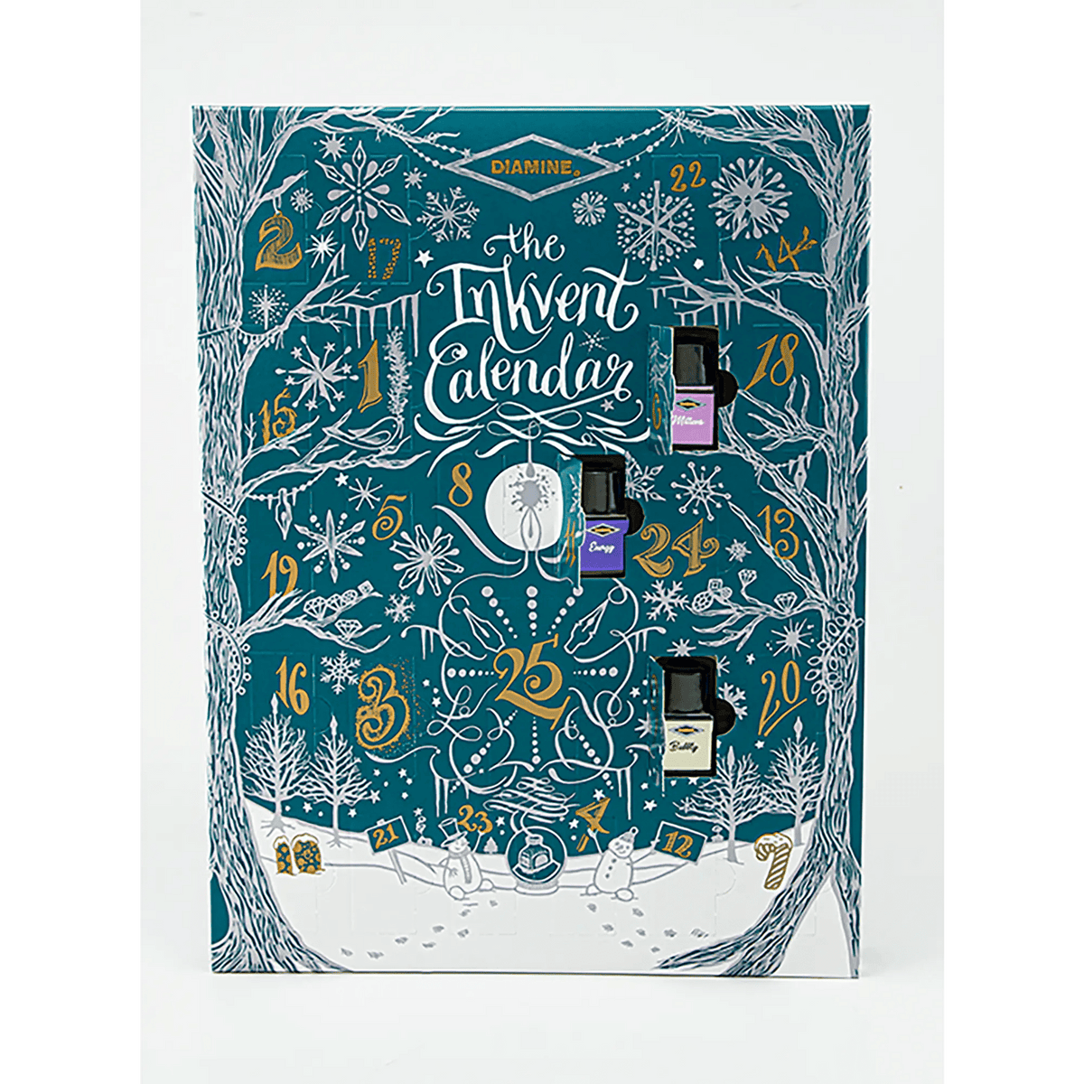 Diamine Inkvent calendar 2025 Teal Edition - Fontoplumo