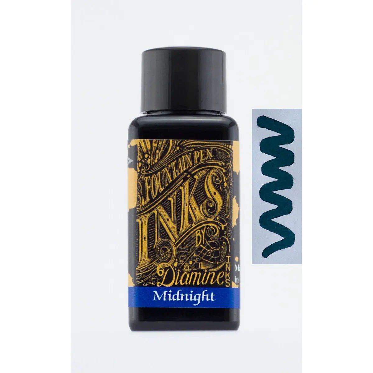 Diamine Midnight ink 30ml - Fontoplumo