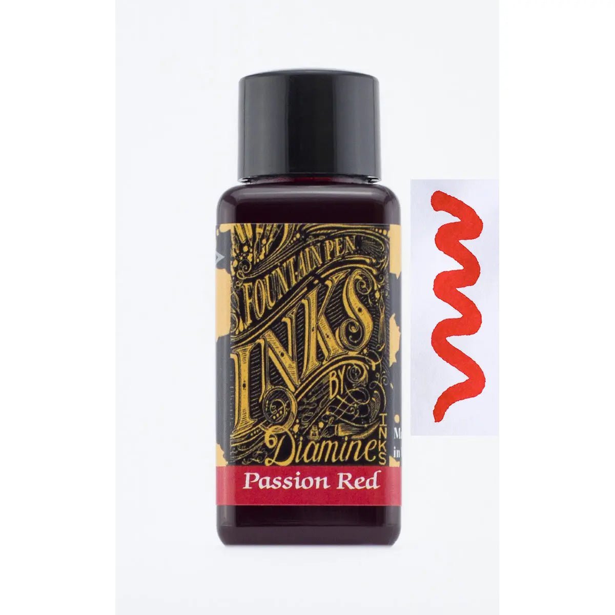 Diamine Passion Red ink 30ml - Fontoplumo