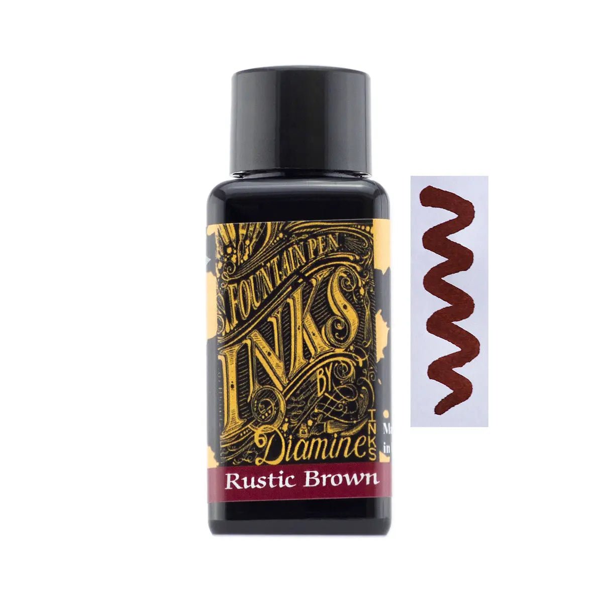 Diamine Rustic Brown ink 30ml - Fontoplumo