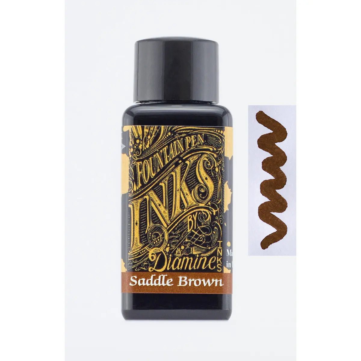 Diamine Saddle Brown ink 30ml - Fontoplumo