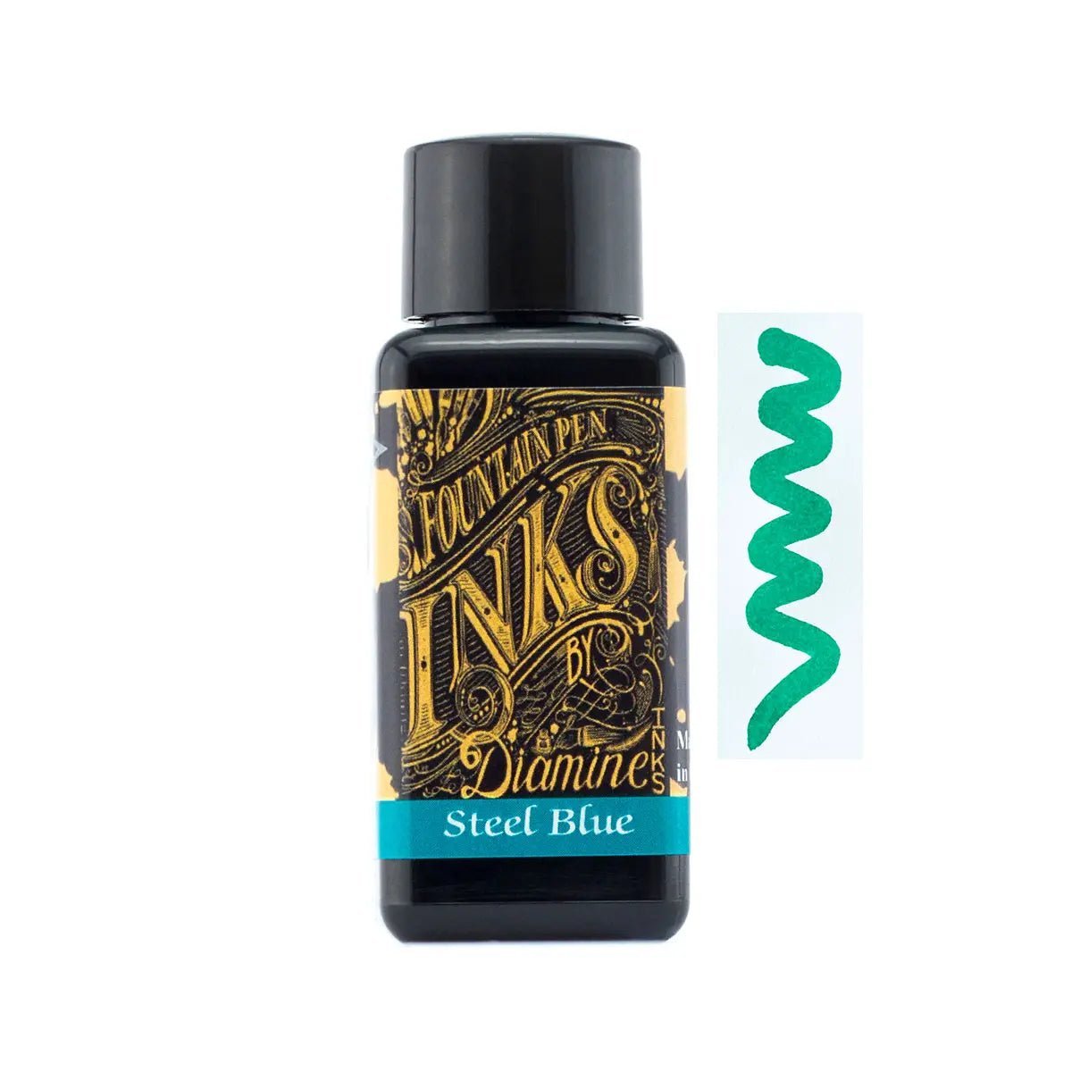 Diamine Steel Blue ink 30ml - Fontoplumo