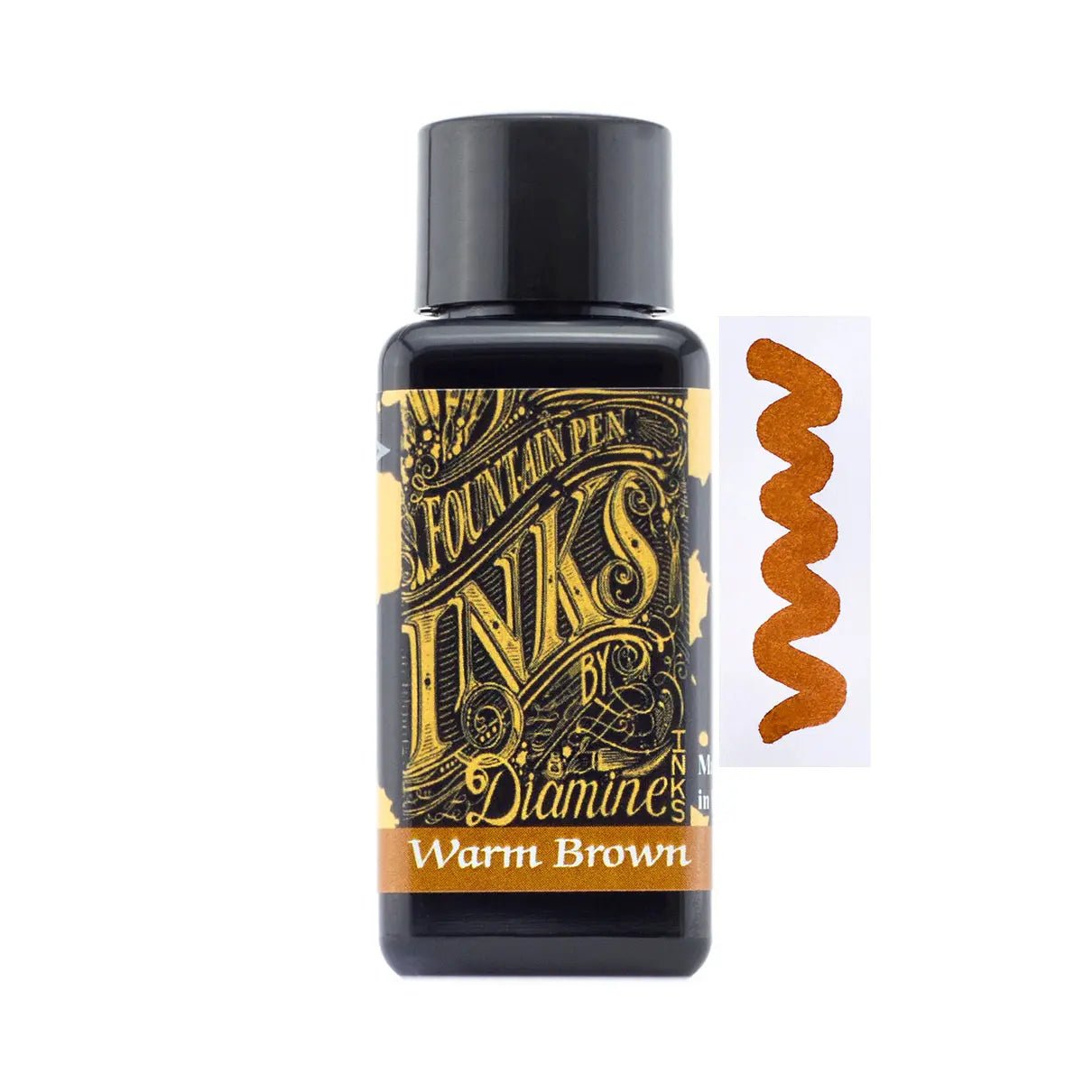 Diamine Warm Brown ink 30ml - Fontoplumo