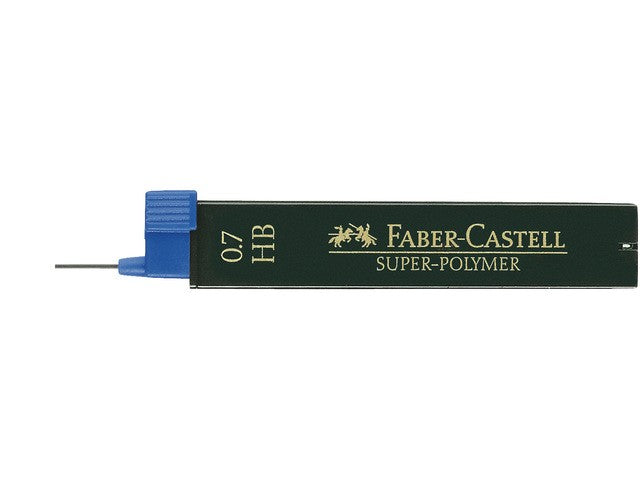 Faber Castell Graphite leads 0,7mm, 12 pieces