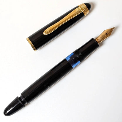 Geha fountain pen piston and gold nib (50's) - Fontoplumo