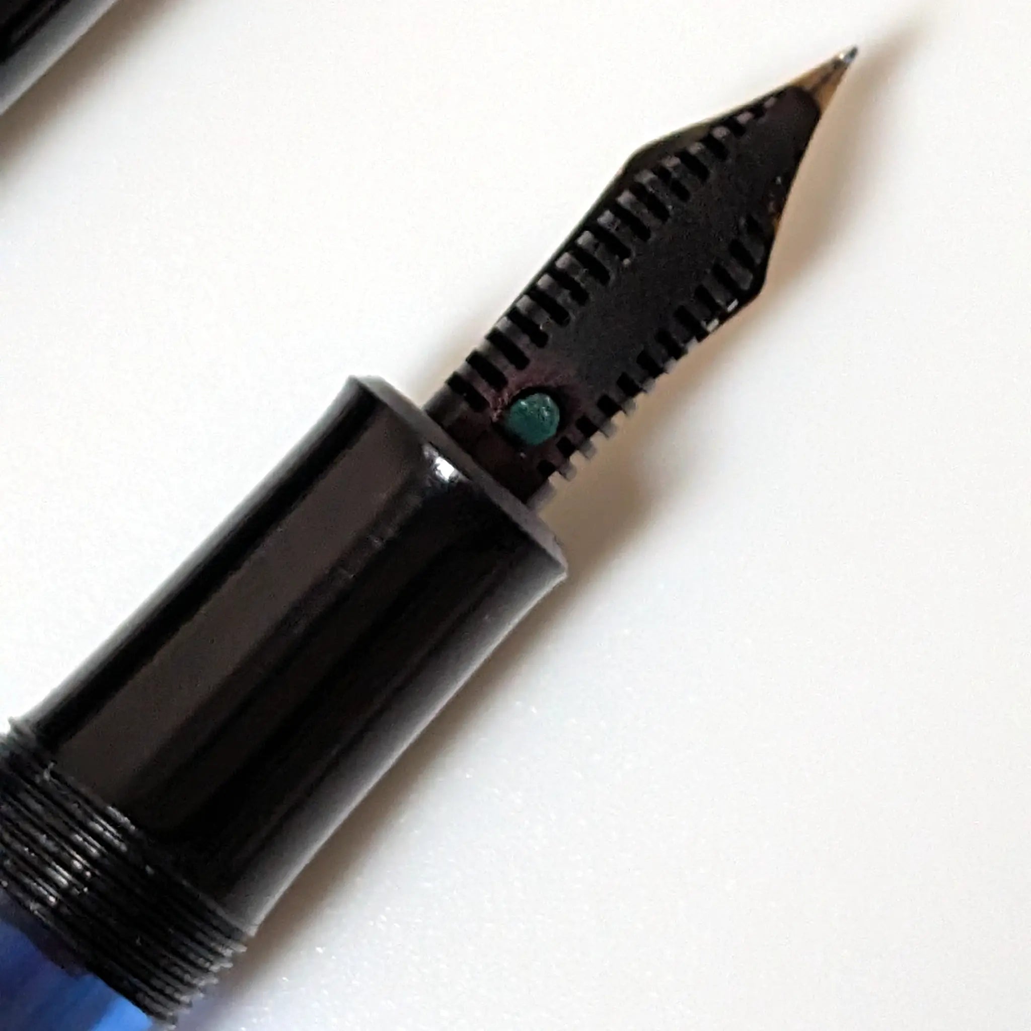 Geha fountain pen piston and gold nib (50's) - Fontoplumo