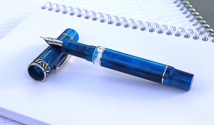Gioia Bellavista Acqua Azzurra fountain pen - Fontoplumo