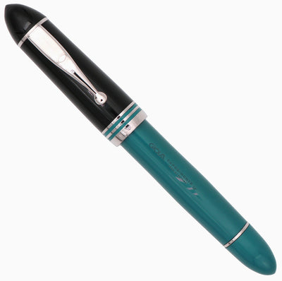 Gioia Capodimonte ebonite turquoise Fontoplumo Exclusive - Fontoplumo