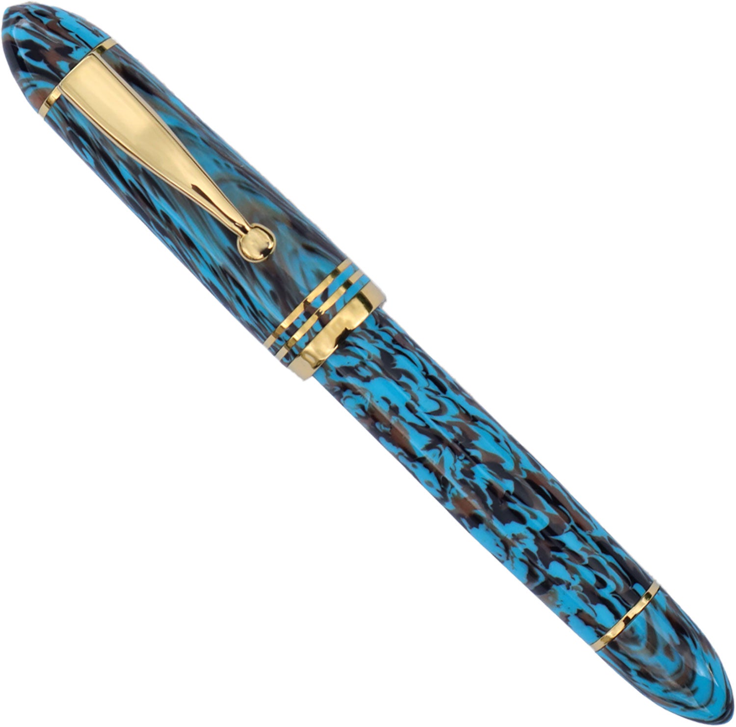 Gioia Capodimonte Kawari gold fountain pen