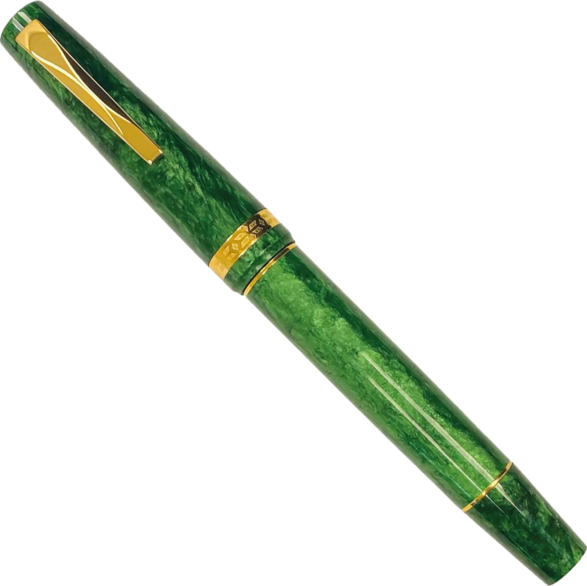 Gioia Métis 2.0 Emerald Green fountain pen - Fontoplumo