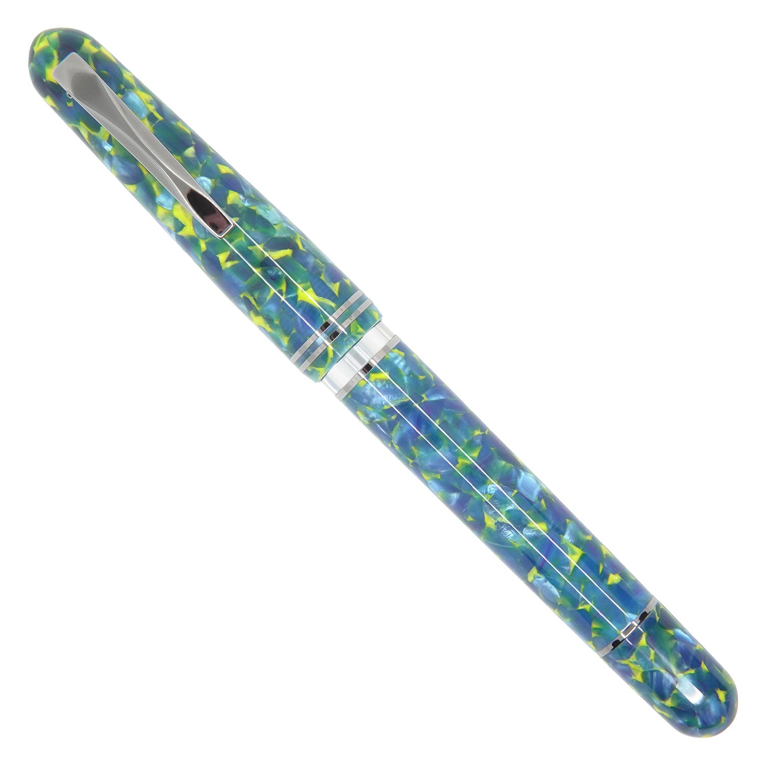 Gioia Métis Colibri Blue ruthenium fountain pen