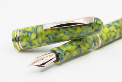 Gioia Métis Colibri rose gold fountain pen - Fontoplumo