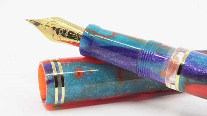 Gioia Métis Iride gold fountain pen - Fontoplumo