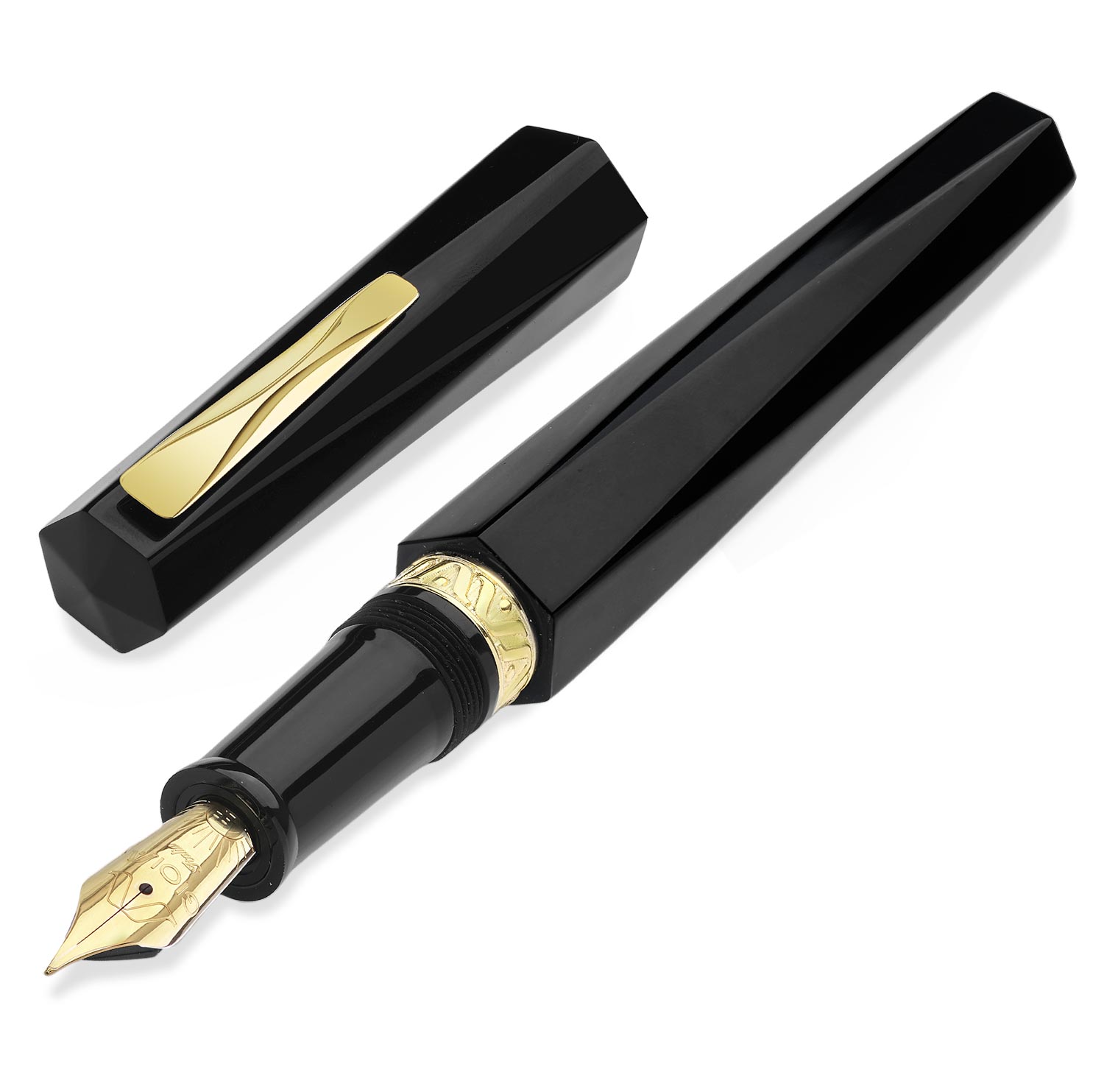 Gioia Sephora Noir goud vulpen